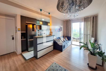 Sala de apartamento para alugar com 3 quartos, 74m² em Maria Paula, São Gonçalo