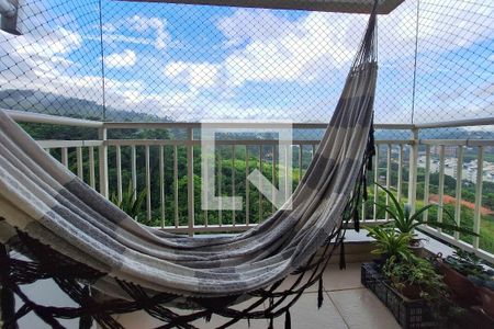 Varanda da Sala de apartamento para alugar com 3 quartos, 74m² em Maria Paula, São Gonçalo