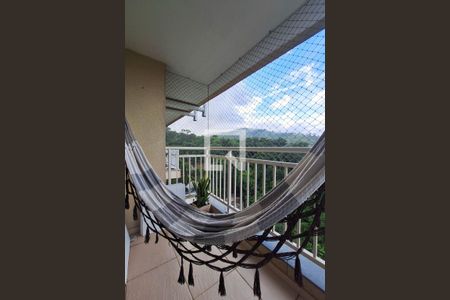 Varanda da Sala de apartamento para alugar com 3 quartos, 74m² em Maria Paula, São Gonçalo