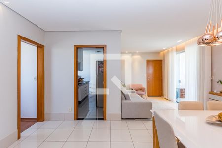 Sala de apartamento à venda com 4 quartos, 125m² em Buritis, Belo Horizonte