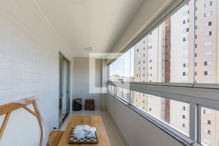 Varanda da Sala de apartamento à venda com 4 quartos, 125m² em Buritis, Belo Horizonte