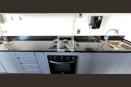 Studio para alugar com 74m², 1 quarto e 1 vagaDetalhe da cozinha