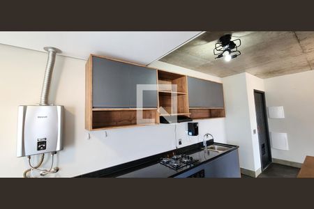 Studio para alugar com 74m², 1 quarto e 1 vagaDetalhe da cozinha