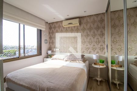 Suíte de apartamento à venda com 2 quartos, 75m² em Chácara das Pedras, Porto Alegre