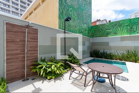 Apartamento para alugar com 29m², 1 quarto e sem vaga Apartamento para alugar com 29m², 1 quarto e sem vagaPiscina