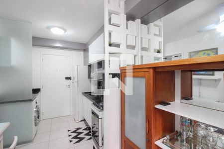 Sala/Cozinha de apartamento para alugar com 1 quarto, 29m² em Água Branca, São Paulo
