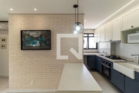 Sala e Cozinha de apartamento para alugar com 2 quartos, 48m² em Vila Buarque, São Paulo