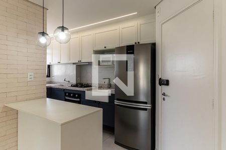 Cozinha de apartamento para alugar com 2 quartos, 48m² em Vila Buarque, São Paulo