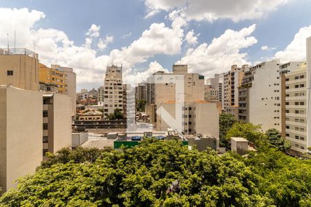 Vista da Sala de apartamento para alugar com 2 quartos, 48m² em Vila Buarque, São Paulo