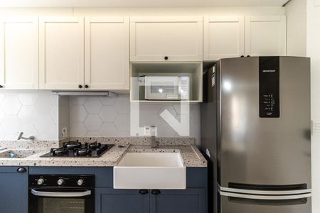 Cozinha de apartamento para alugar com 2 quartos, 48m² em Vila Buarque, São Paulo