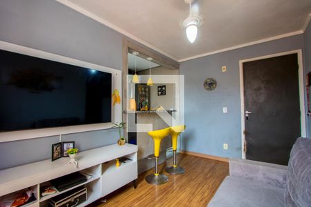Sala de apartamento para alugar com 2 quartos, 47m² em Parque Sao Vicente, Santo André