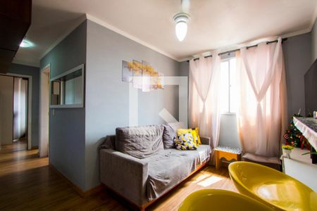 Sala de apartamento para alugar com 2 quartos, 47m² em Parque Sao Vicente, Santo André