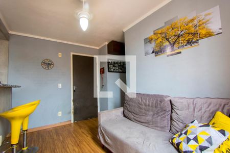 Sala de apartamento para alugar com 2 quartos, 47m² em Parque Sao Vicente, Santo André