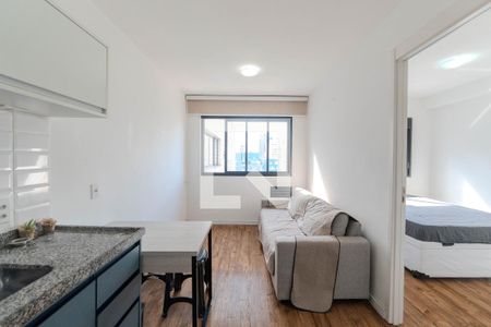 Sala de apartamento à venda com 1 quarto, 25m² em Bela Vista, São Paulo