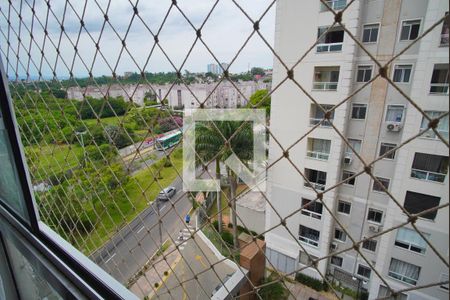 Sacada _Vista  de apartamento à venda com 2 quartos, 49m² em Morro Santana, Porto Alegre