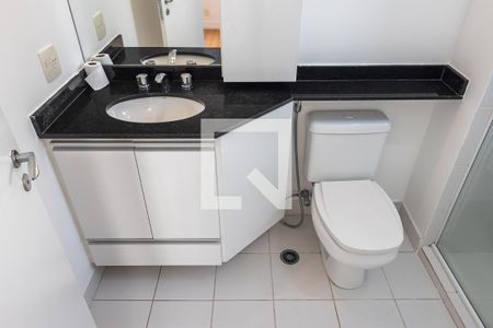 Apartamento à venda com 65m², 1 quarto e 2 vagasBanheiro da Suíte