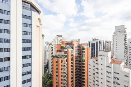 Vista da Varanda de apartamento à venda com 1 quarto, 65m² em Jardim Paulista, São Paulo