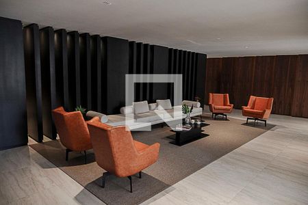 Studio para alugar com 33m², 1 quarto e sem vaga Studio para alugar com 33m², 1 quarto e sem vagaHall de entrada