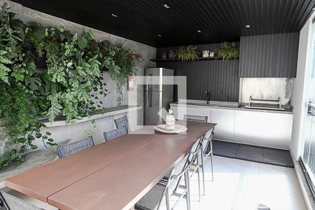 Studio para alugar com 33m², 1 quarto e sem vaga Studio para alugar com 33m², 1 quarto e sem vagaÁrea comum - Churrasqueira