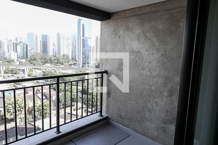 Studio para alugar com 33m², 1 quarto e sem vaga Studio para alugar com 33m², 1 quarto e sem vagaVaranda