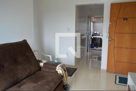 Sala de apartamento à venda com 3 quartos, 76m² em Parque Xangri-lá, Contagem