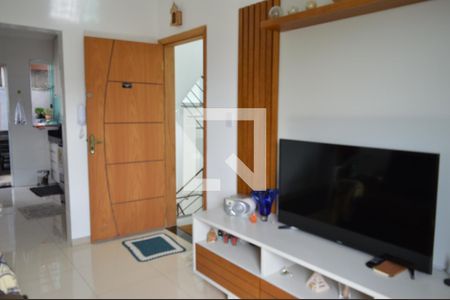 Sala de apartamento à venda com 3 quartos, 76m² em Parque Xangri-lá, Contagem