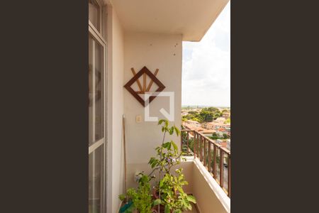 Sacada da Sala de apartamento à venda com 3 quartos, 92m² em Jardim Antonio Von Zuben, Campinas