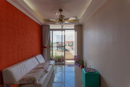 Sala de apartamento à venda com 3 quartos, 92m² em Jardim Antonio Von Zuben, Campinas