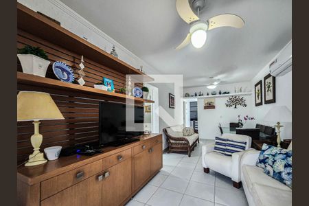 Sala de apartamento para alugar com 3 quartos, 130m² em Centro, Guarujá