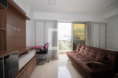 Sala de apartamento para alugar com 1 quarto, 27m² em Guará, Brasília
