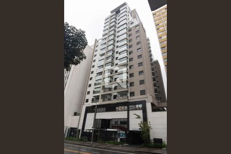 Apartamento à venda com 37m², 1 quarto e 1 vagaFachada