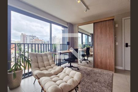 Studio à venda com 30m², 1 quarto e sem vagaSala/Quarto