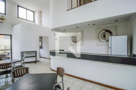 Apartamento para alugar com 45m², 1 quarto e 1 vaga Apartamento para alugar com 45m², 1 quarto e 1 vagaÁrea comum - Salão de festas