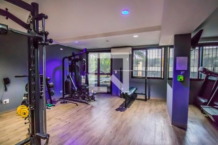 Apartamento para alugar com 45m², 1 quarto e 1 vaga Apartamento para alugar com 45m², 1 quarto e 1 vagaÁrea comum - Academia