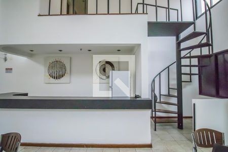 Apartamento para alugar com 45m², 1 quarto e 1 vaga Apartamento para alugar com 45m², 1 quarto e 1 vagaÁrea comum - Salão de festas