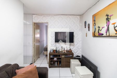 Sala de apartamento à venda com 2 quartos, 48m² em Conjunto Habitacional Padre Manoel da Nobrega, São Paulo