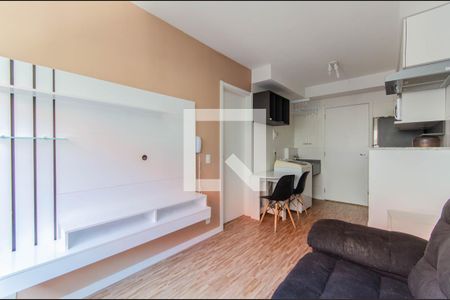 Sala de apartamento para alugar com 1 quarto, 28m² em Cambuci, São Paulo
