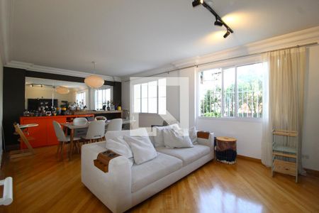 Sala de apartamento à venda com 3 quartos, 130m² em Indianópolis, São Paulo