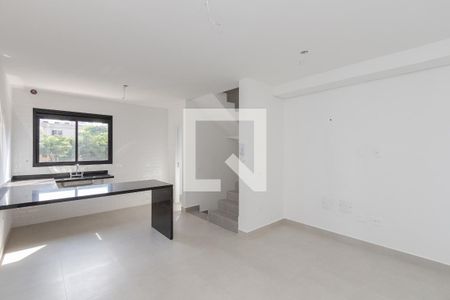 Sala de casa de condomínio à venda com 2 quartos, 163m² em Brooklin Novo, São Paulo