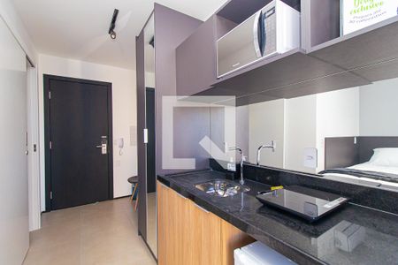Studio à venda com 21m², 1 quarto e sem vagaCozinha