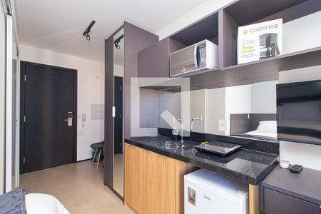 Studio à venda com 21m², 1 quarto e sem vagaCozinha