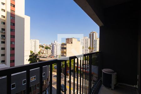 Varanda de kitnet/studio à venda com 1 quarto, 21m² em Bela Vista, São Paulo