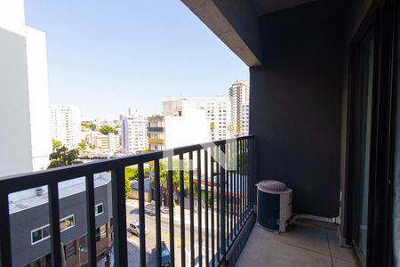 Varanda de kitnet/studio à venda com 1 quarto, 21m² em Bela Vista, São Paulo