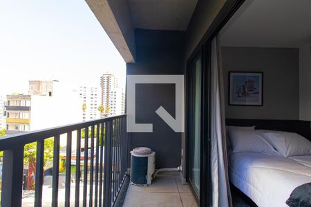 Studio à venda com 21m², 1 quarto e sem vagaVaranda