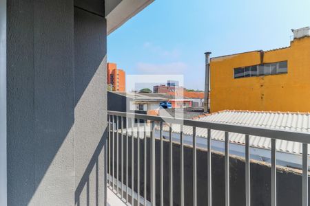 Varanda da Sala de apartamento à venda com 1 quarto, 19m² em Santo Amaro, São Paulo