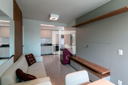 Sala de apartamento para alugar com 2 quartos, 54m² em Padre Eustáquio, Belo Horizonte