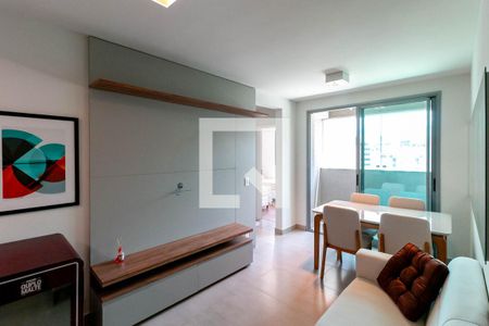 Sala de apartamento para alugar com 2 quartos, 54m² em Padre Eustáquio, Belo Horizonte