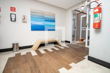 Studio para alugar com 25m², 1 quarto e sem vaga Studio para alugar com 25m², 1 quarto e sem vagaÁrea comum - Living de entrada