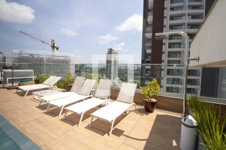 Studio para alugar com 25m², 1 quarto e sem vaga Studio para alugar com 25m², 1 quarto e sem vagaÁrea comum - Ducha e Solarium