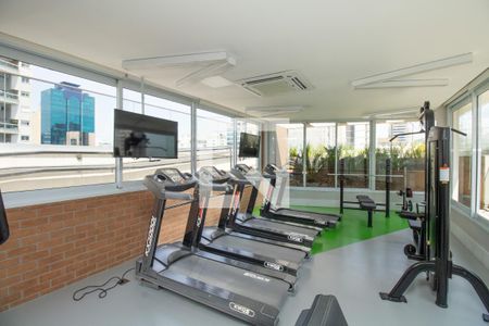 Studio para alugar com 25m², 1 quarto e sem vaga Studio para alugar com 25m², 1 quarto e sem vagaÁrea comum - Academia e jardim